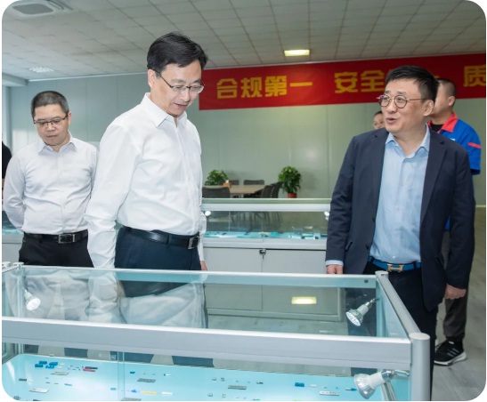 常州市新北區(qū)委書記周慶一行蒞臨太平科技調研指導